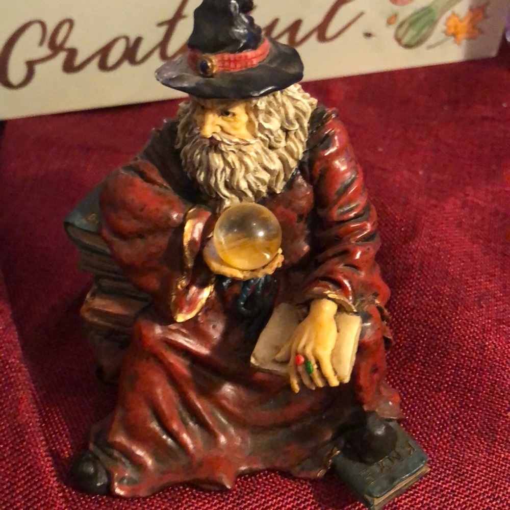 Wizard figurine